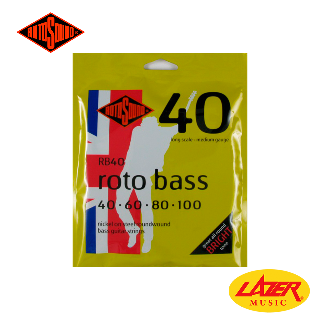 Rotosound Roto Bass Nickel Medium Bass Guitar Strings